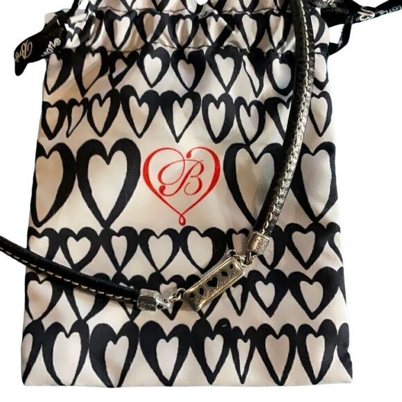 Brighton Reversible Leather Silver Necklace - Picture 11 of 11